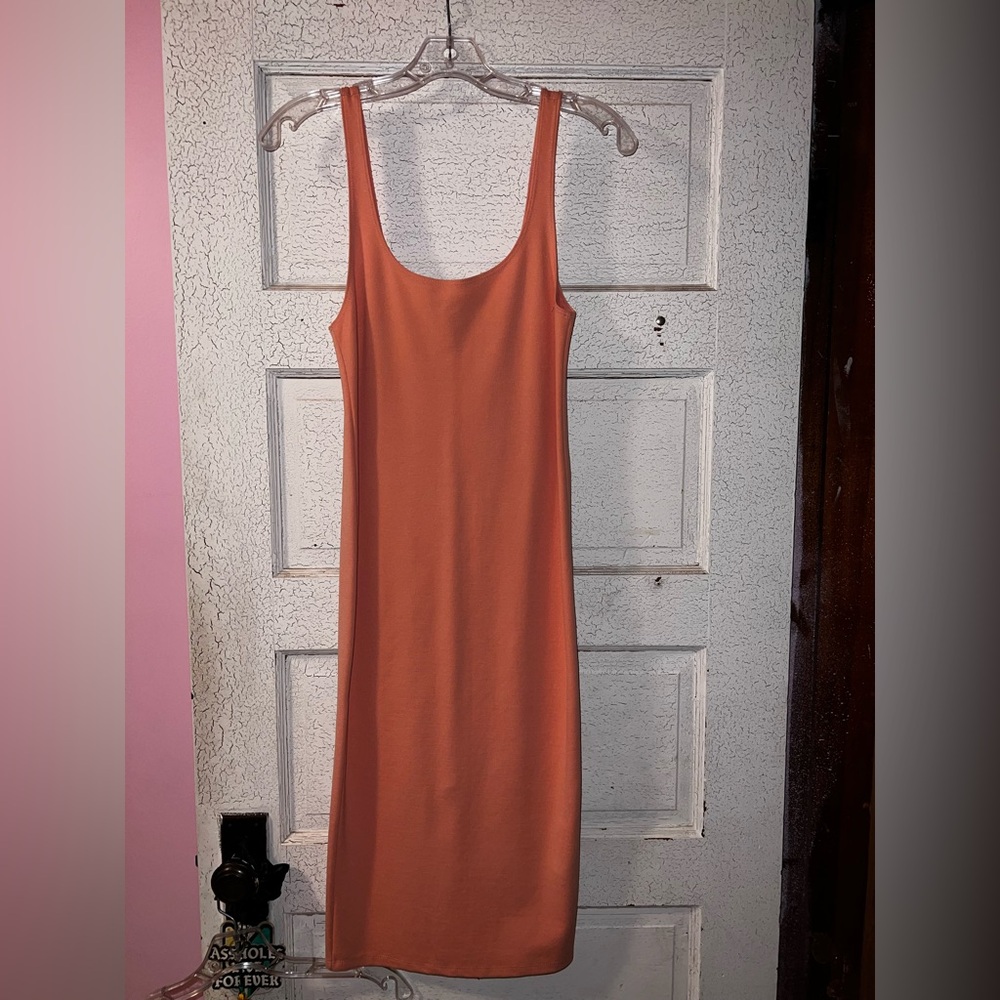 Peach Dress